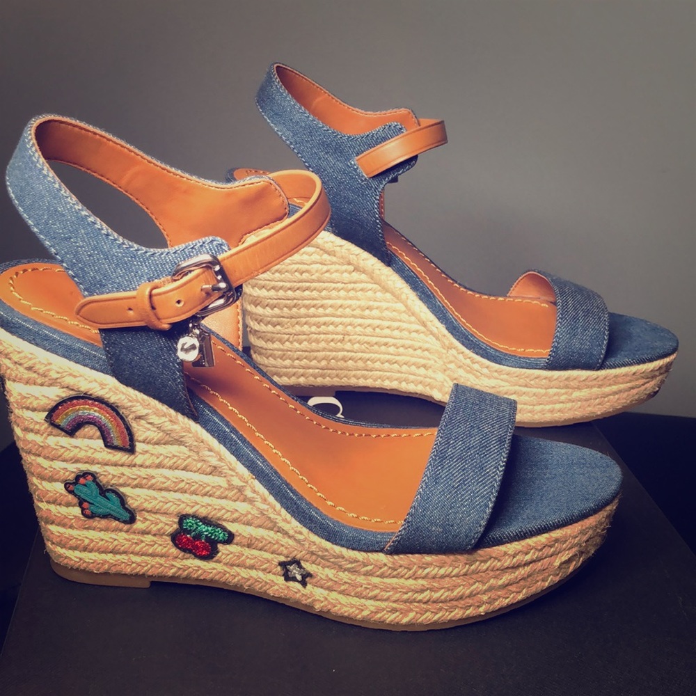 NWT Coach Wedges